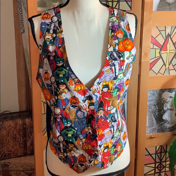 Sold 80’s Vintage Halloween vest - Picture 2 of 8